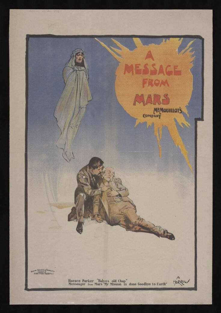 A Message From Mars poster top image