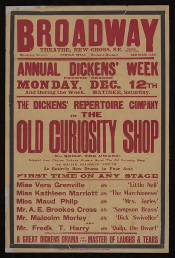 Broadway Theatre poster