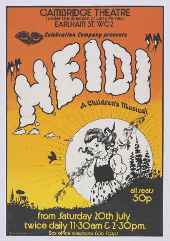 poster for Heidi, a Children's Musical