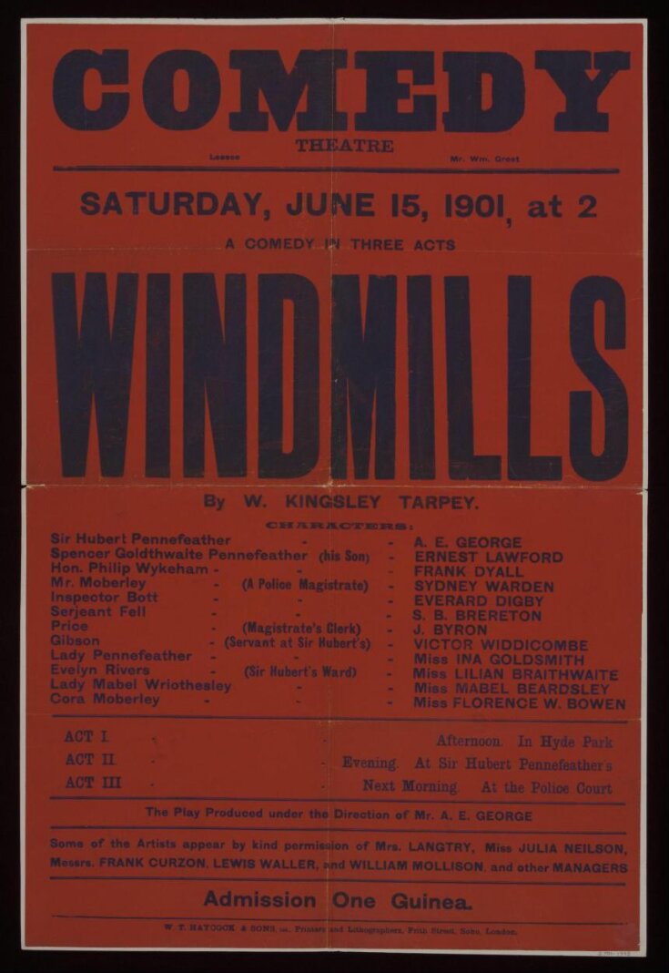 Windmills poster top image