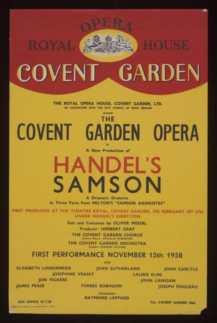 Covent Garden poster top image