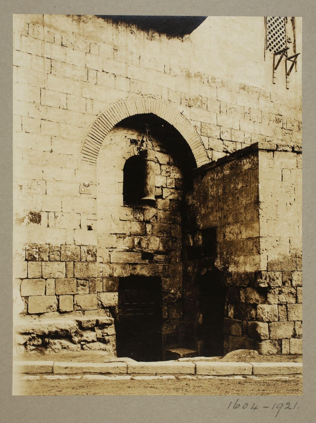 K.A.C. Creswell, Entrance of the zawiya of Shaykh Hasan al-Rumi, Cairo
