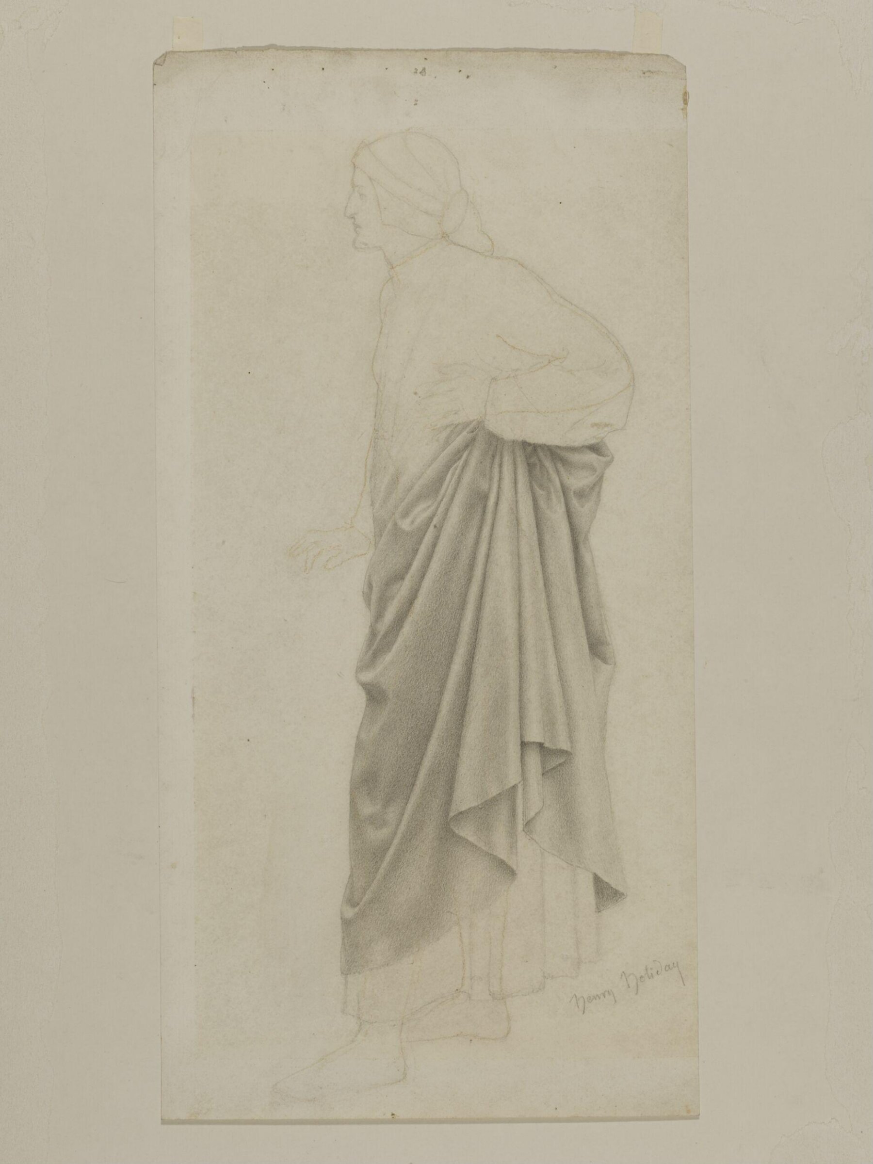 Dante and Beatrice, Henry George Alexander Holiday, c.1880