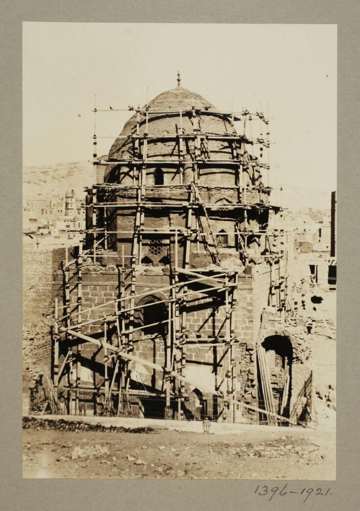 Mausoleum of Mamluk Sultan al-Ashraf Khalil under restoration, Cairo top image