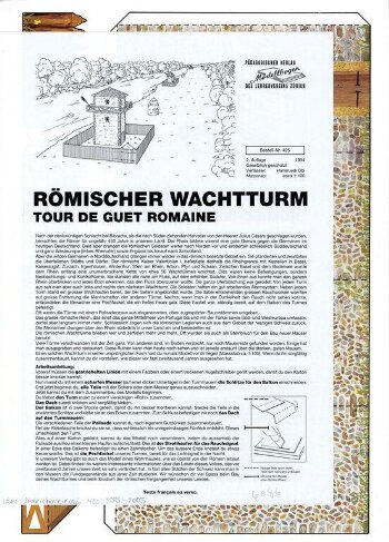 Römischer Wachtturm