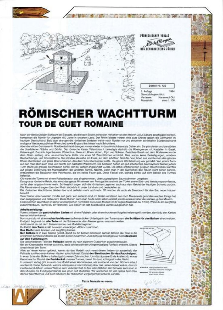 Römischer Wachtturm top image
