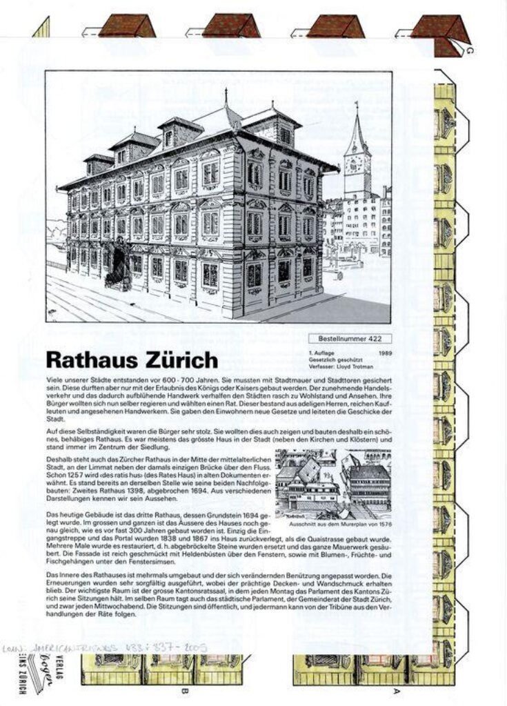 Rathaus Zürich image
