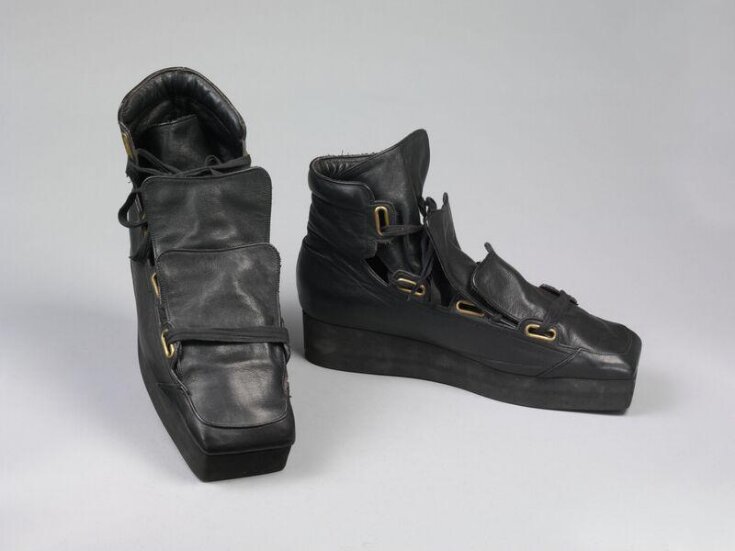 Pair of Shoes | Vivienne Westwood | McLaren, Malcolm | V&A Explore The  Collections