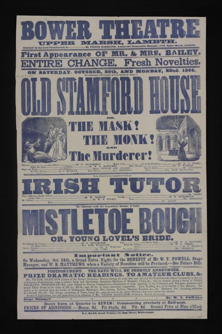 Bower Theatre poster image