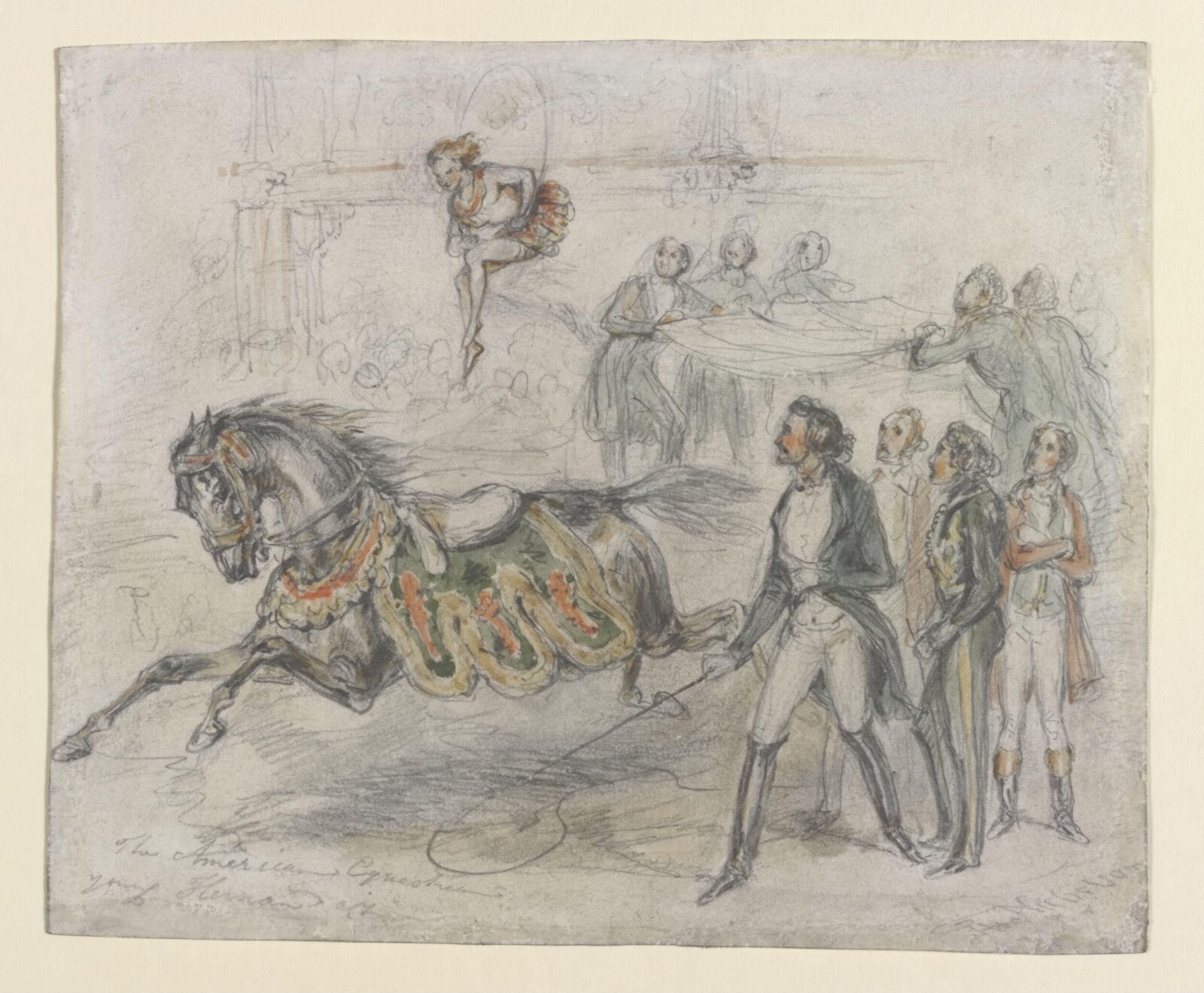 The American Equestrian Young Hernandez, Thomas Henry Nicholson, 1849