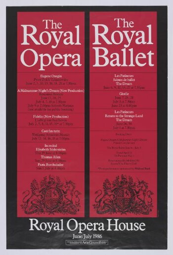 Royal Opera House poster