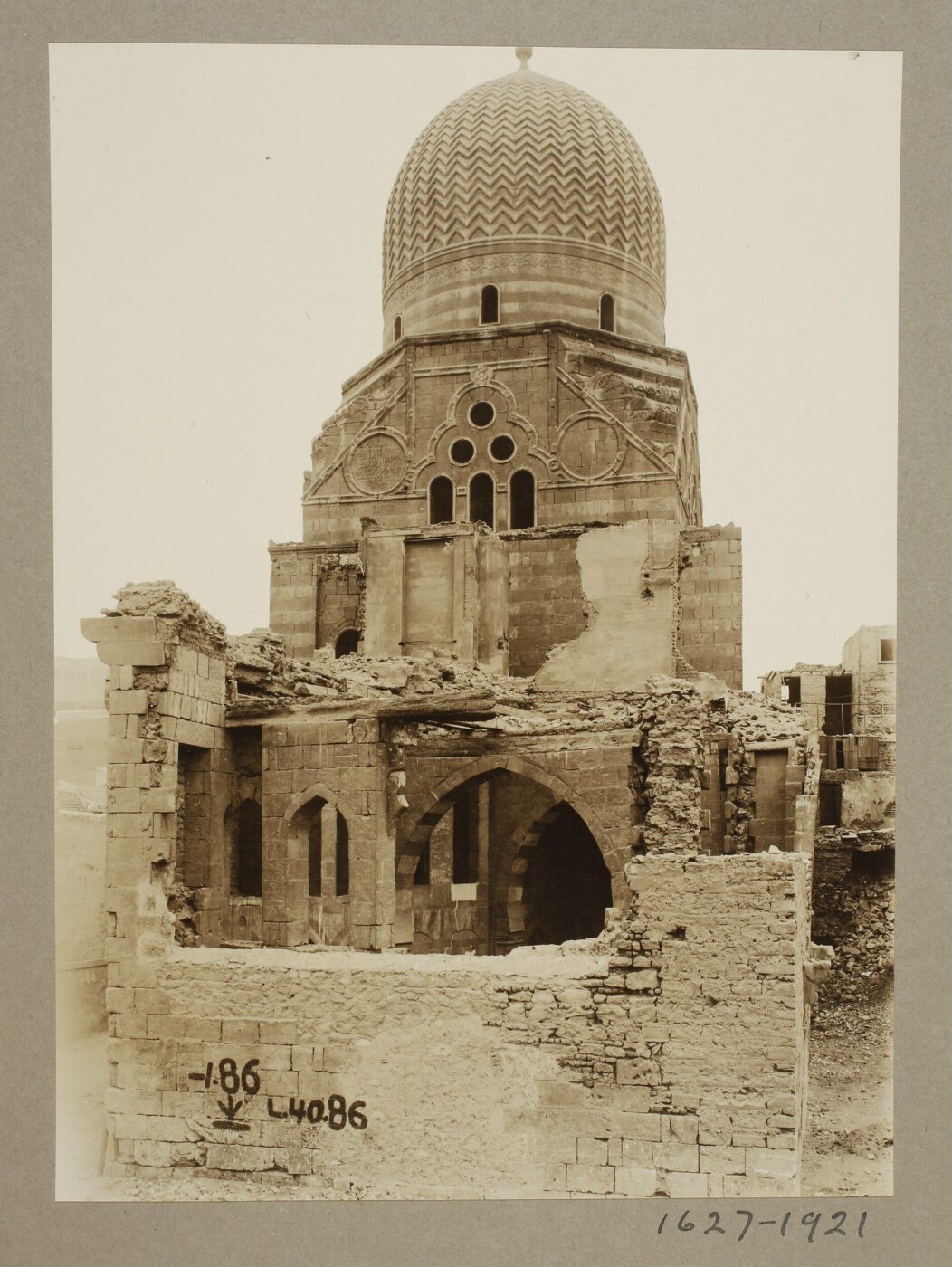 K.A.C. Creswell, Mausoleum of Mamluk Amir Tarabay al-Sharifi, Cairo