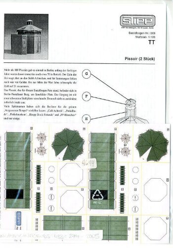 Pissoir (2 Stück)