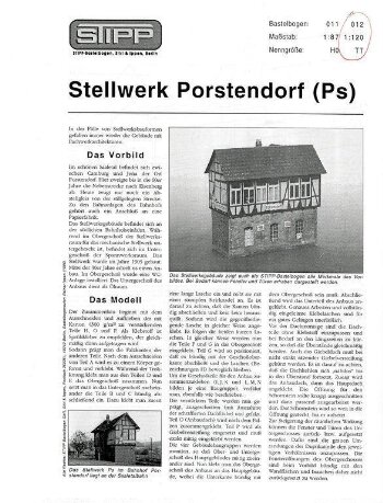 Stellwerk Portendorf (Ps)