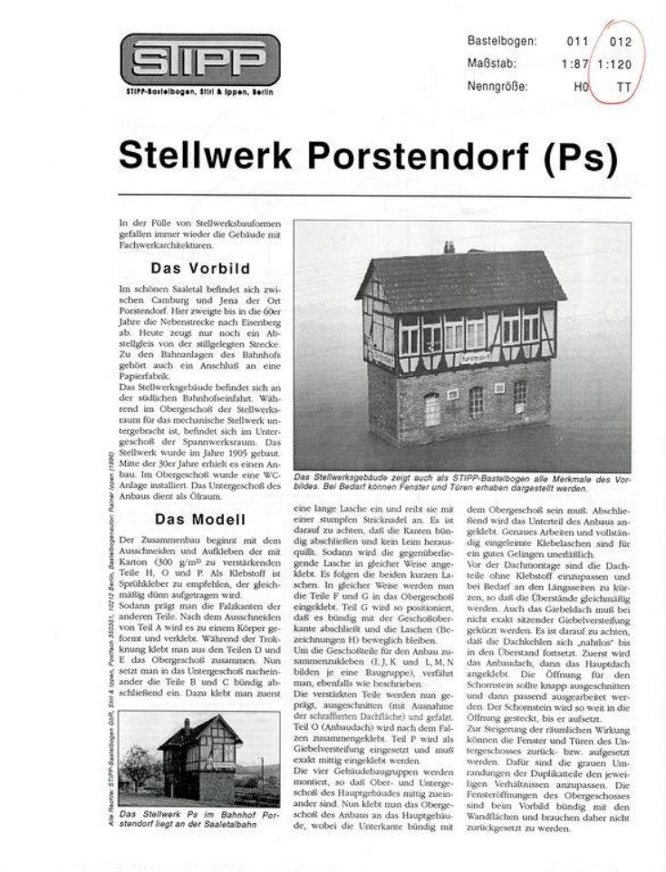 Stellwerk Portendorf (Ps) top image