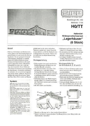 Lagerhäuser (6 Stück)