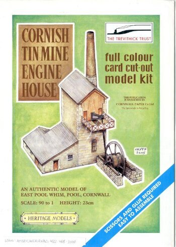 Cornish Tin Mine Engine House