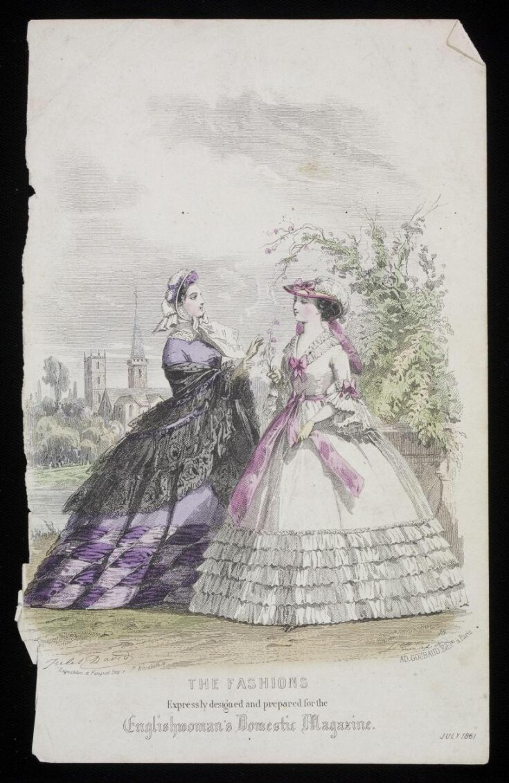 The Fashion Expressly Designed and Prepared for the Englishwoman's Domestic Magazine image