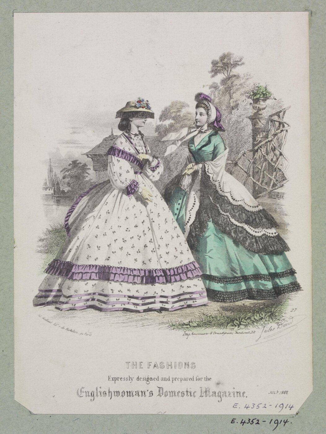 Jules David, Print
