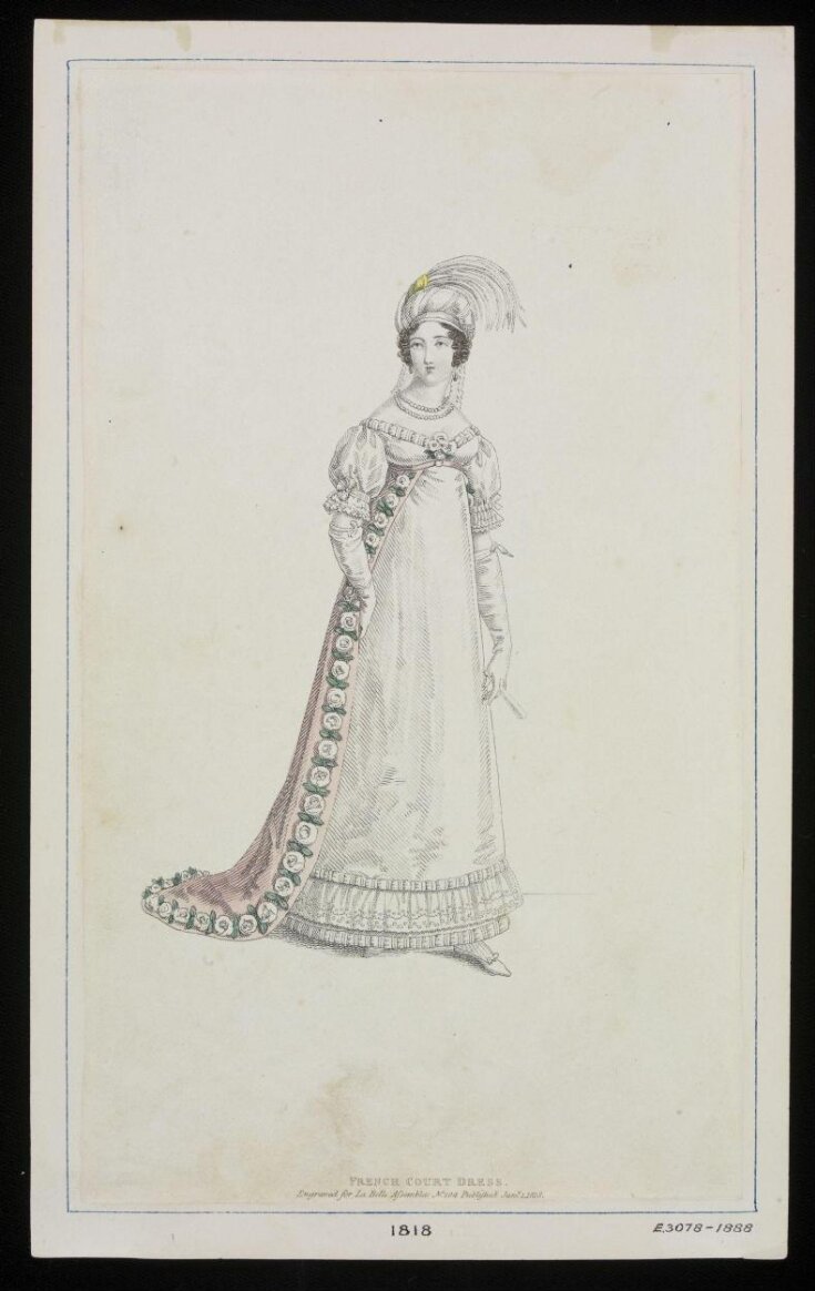 French Court Dress top image