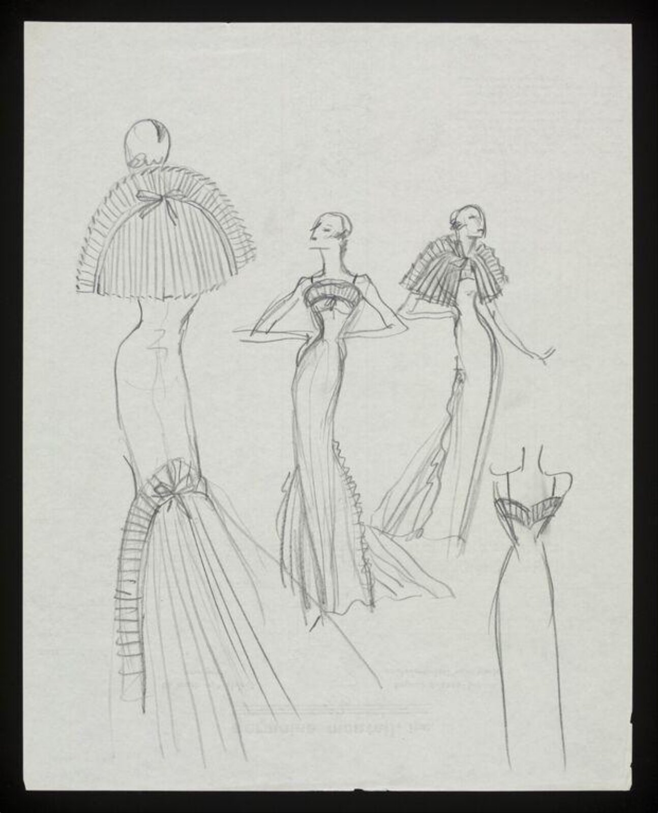 Drawing, Ernst Deutsch, mid 1930s