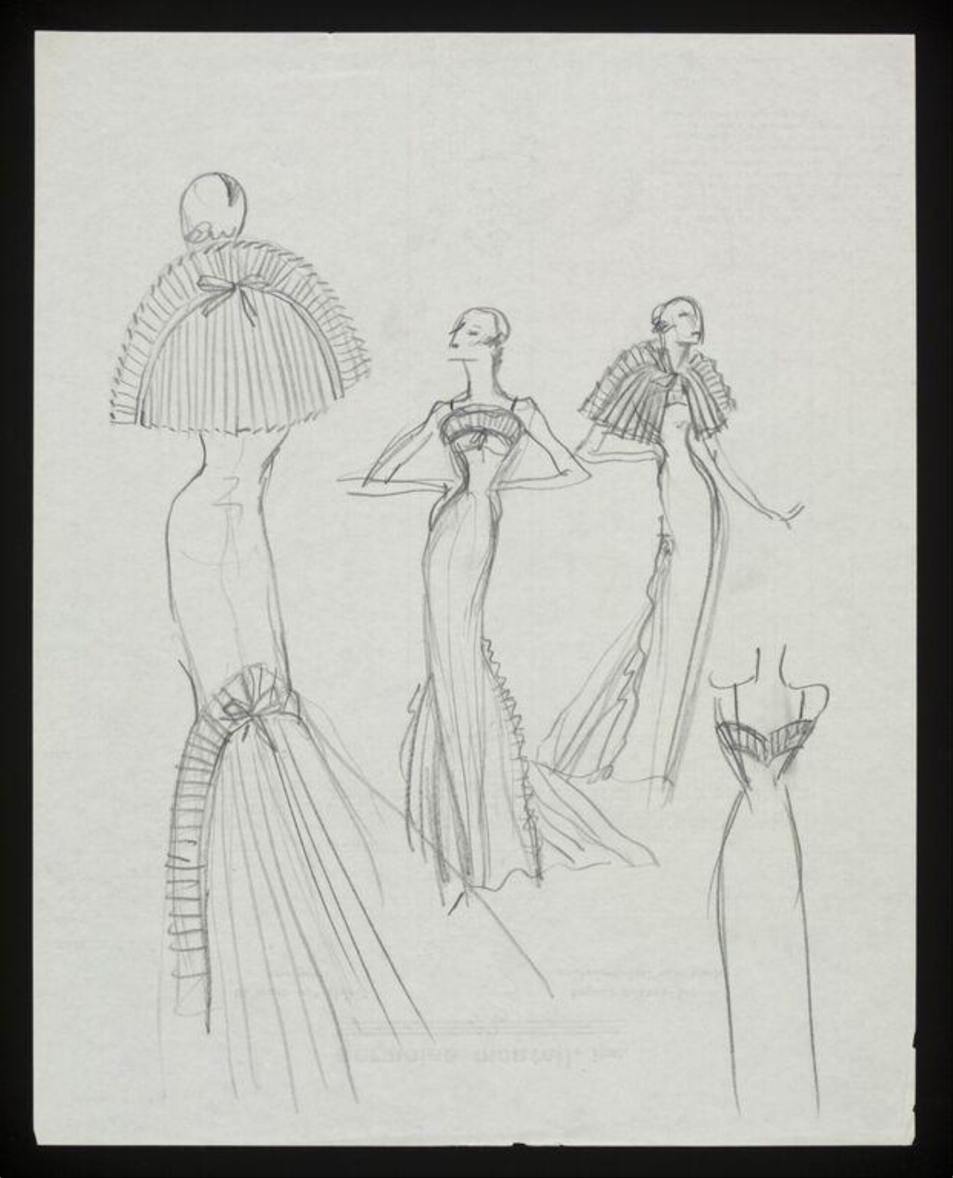 Drawing, Ernst Deutsch, mid 1930s