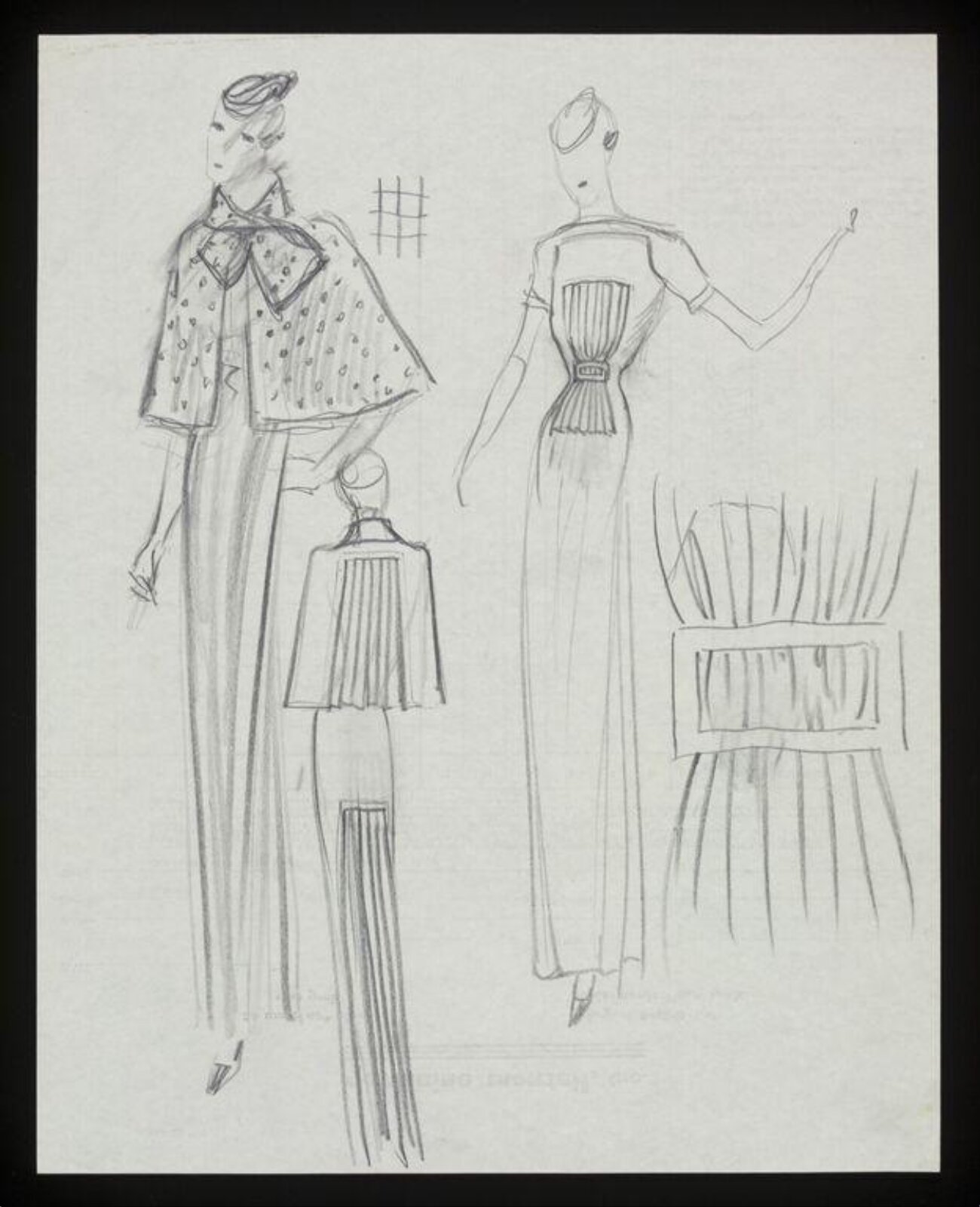 Drawing, Ernst Deutsch, mid 1930s