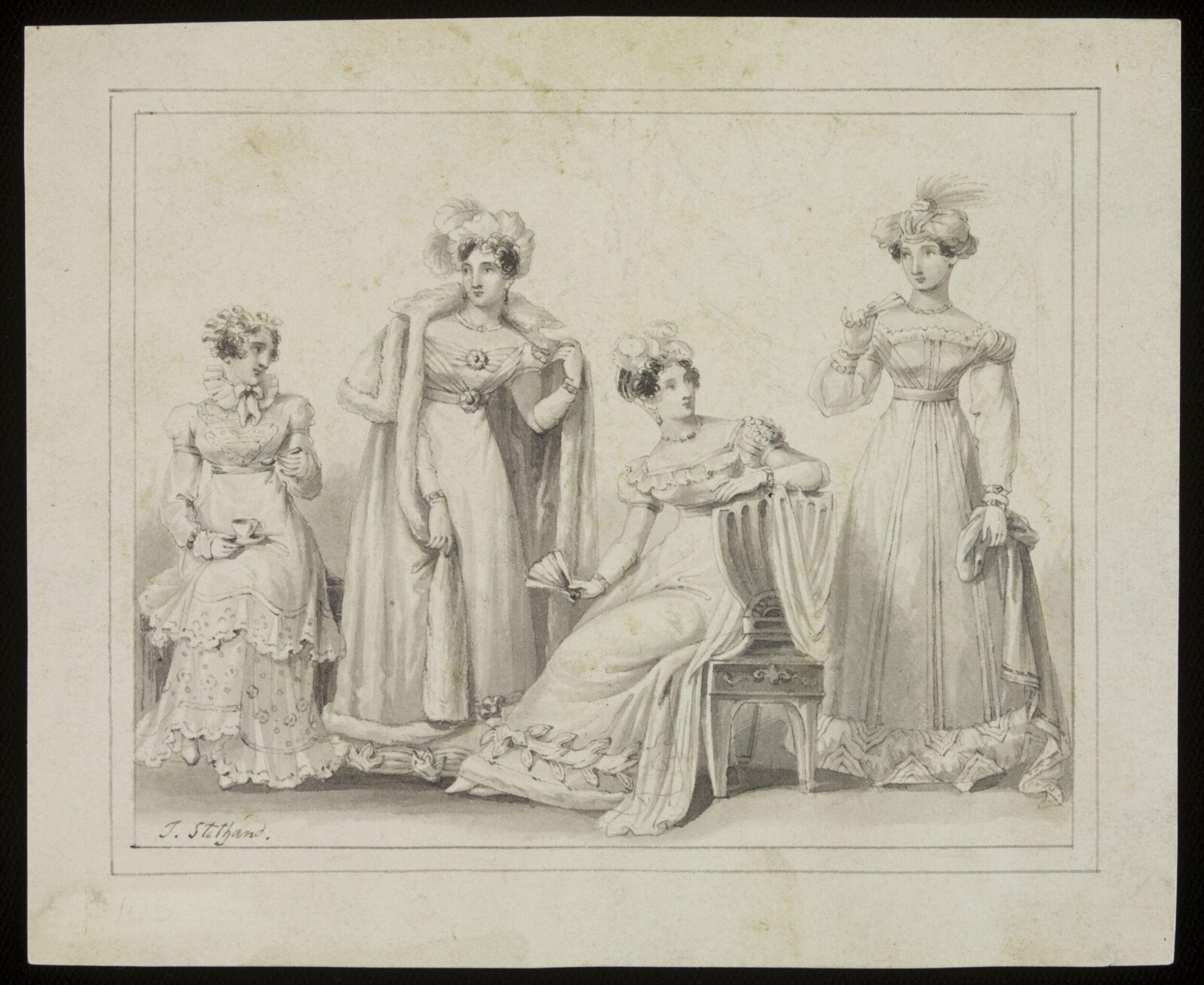 Drawing, Thomas Stothard, c 1820