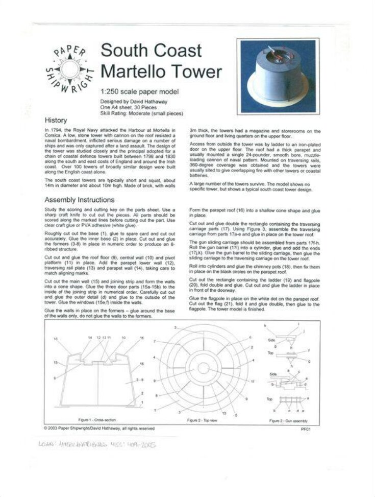 South Coast Martello Tower image