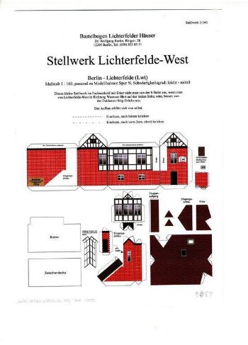 Stellwerk Lichterfelde-West