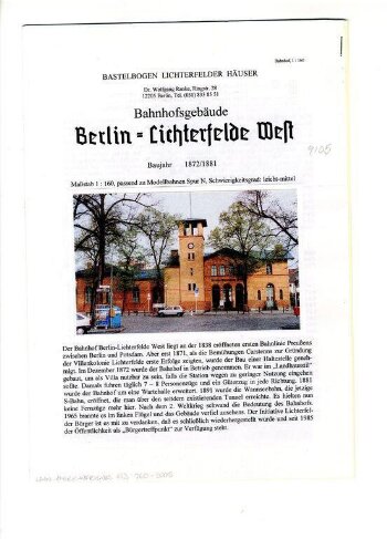 Berlin = Lichterfelde West