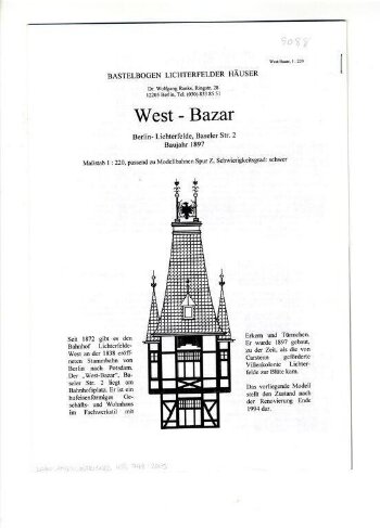 West - Bazar