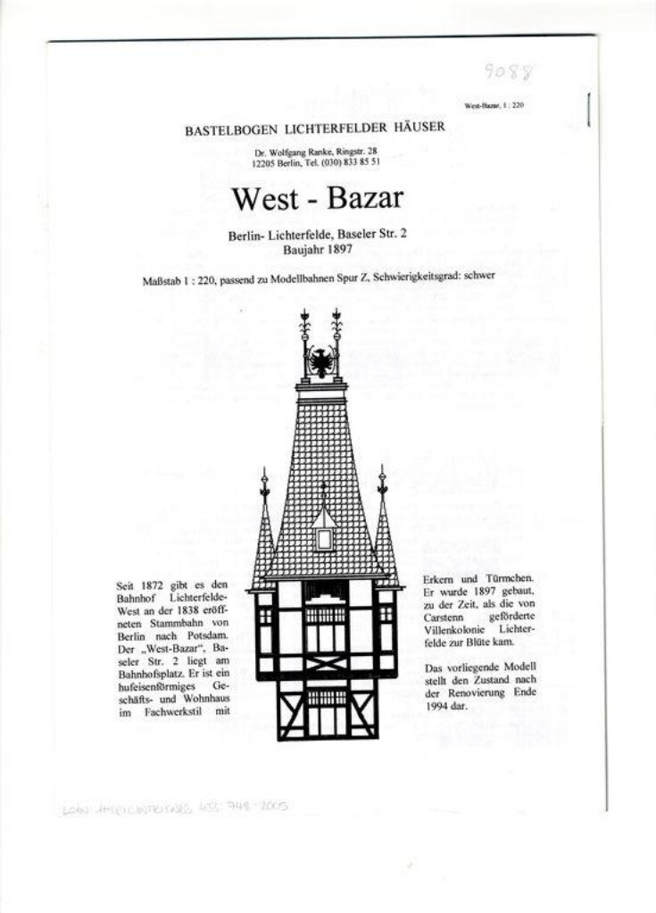 West - Bazar top image