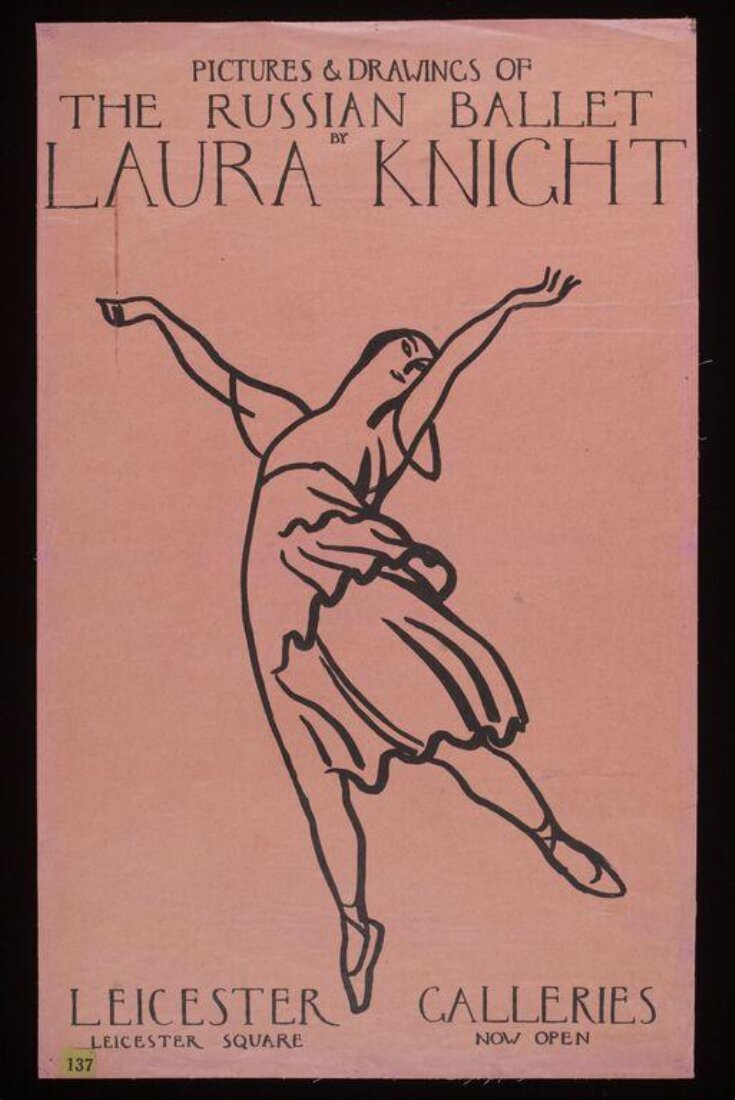 Pictures and drawings of the Russian Ballet by Laura Knight top image