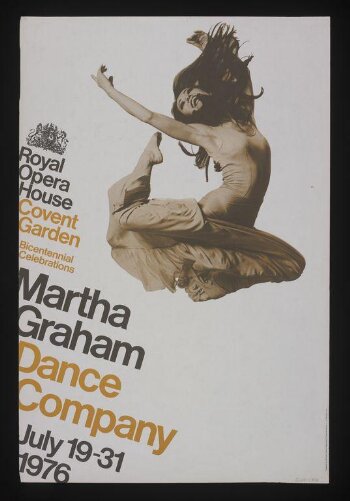 Martha Graham Dance Company poster