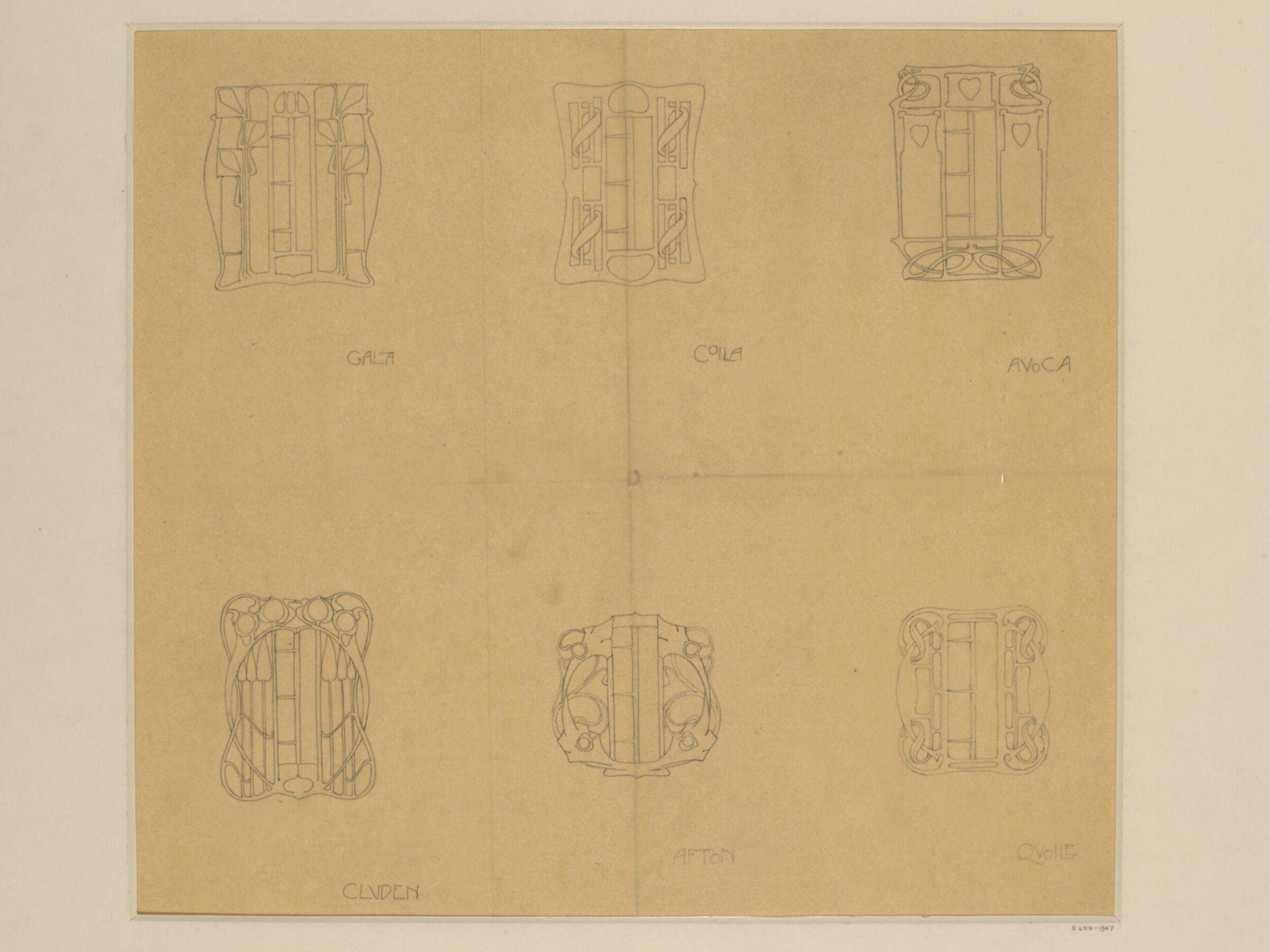 Drawing, Rex Silver, ca.1905