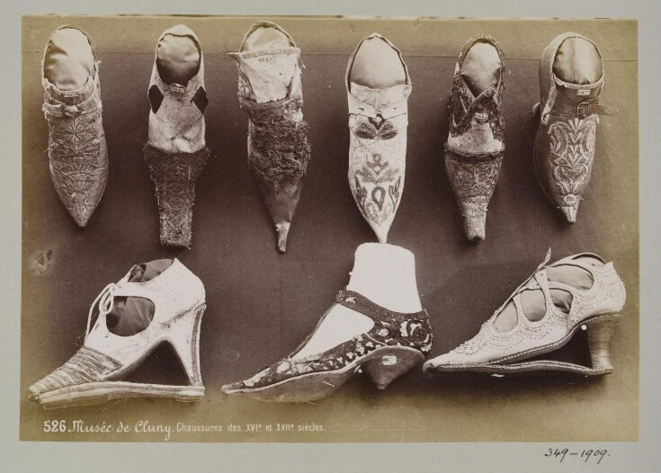 Shoes in the collections of the Musée de Cluny, Paris top image