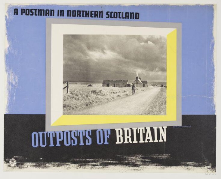 Outposts Of Britain. A Postman In Northern Scotland image