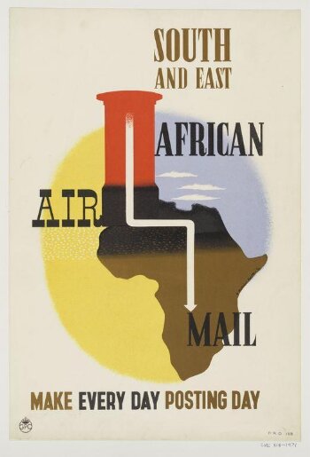 South And East African Air Mail. Make Every Day Posting Day