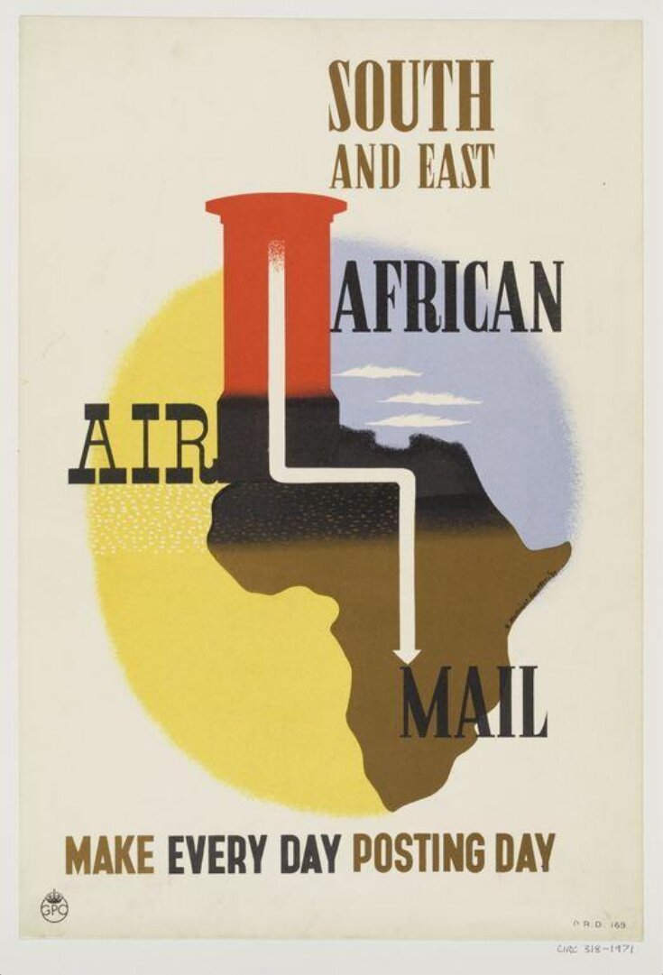 South And East African Air Mail. Make Every Day Posting Day top image