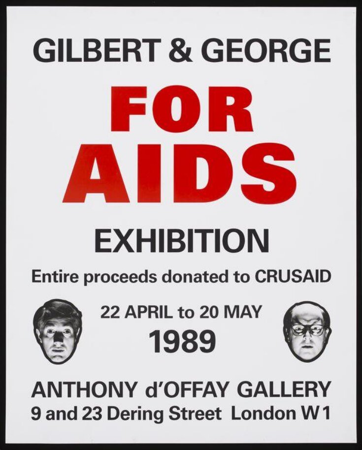 Gilbert & George for AIDS top image