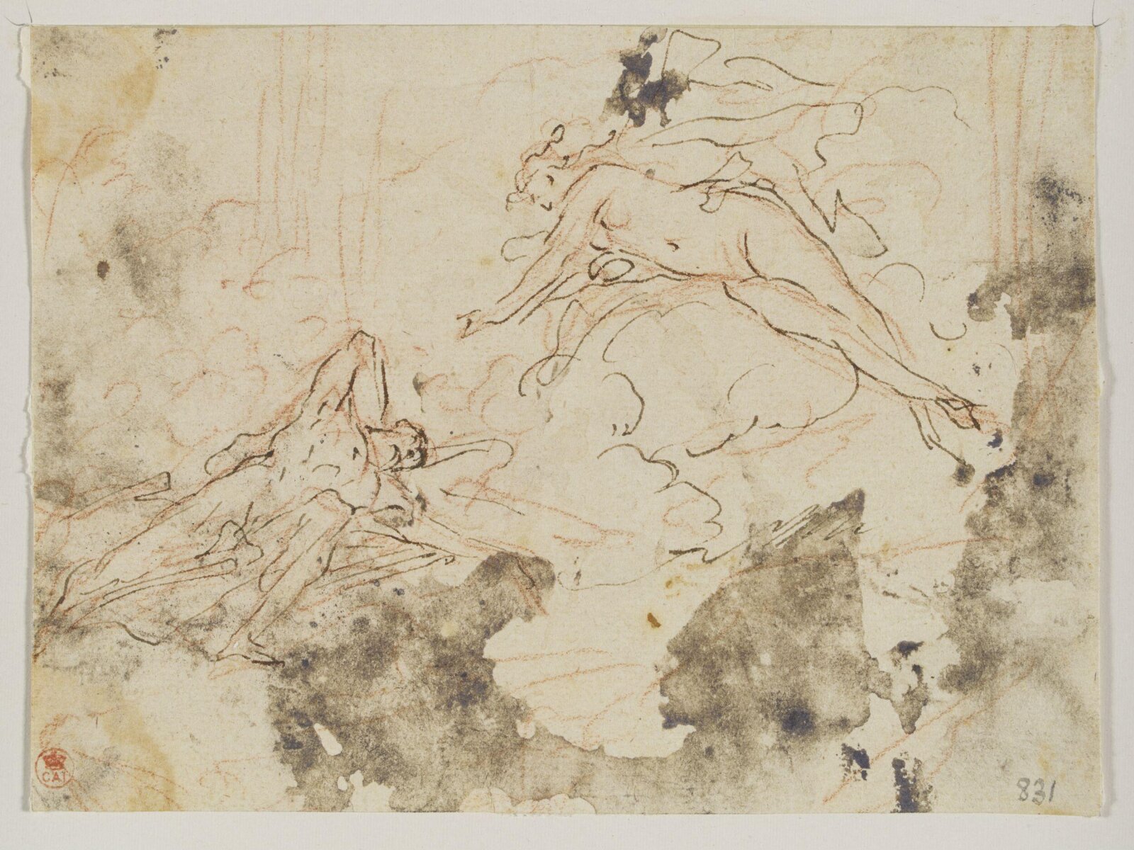 Drawing, mid 17th century
