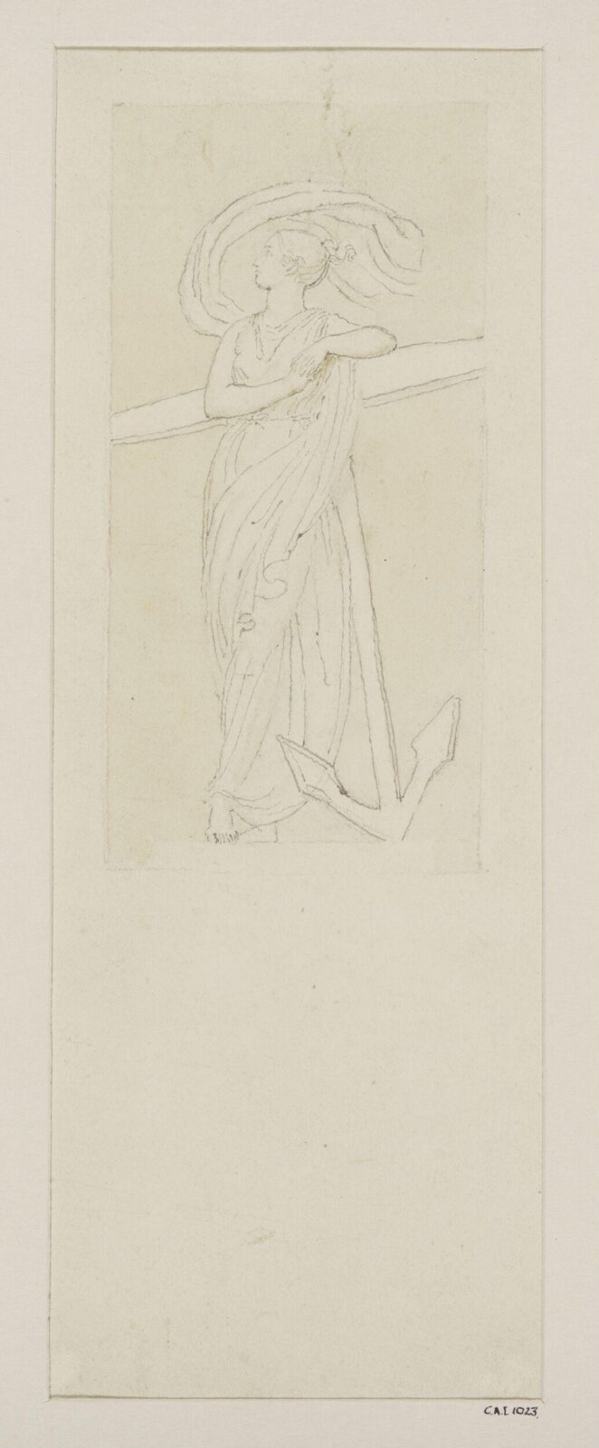 Drawing, John Flaxman, 1814-1817