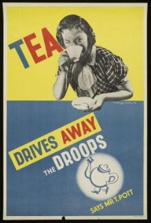 Tea Drives Away the Droops Says Mr T. Pott thumbnail 1