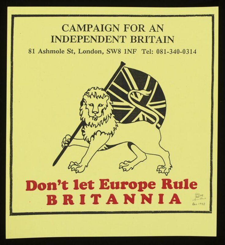 Don't let Europe Rule Britannia top image