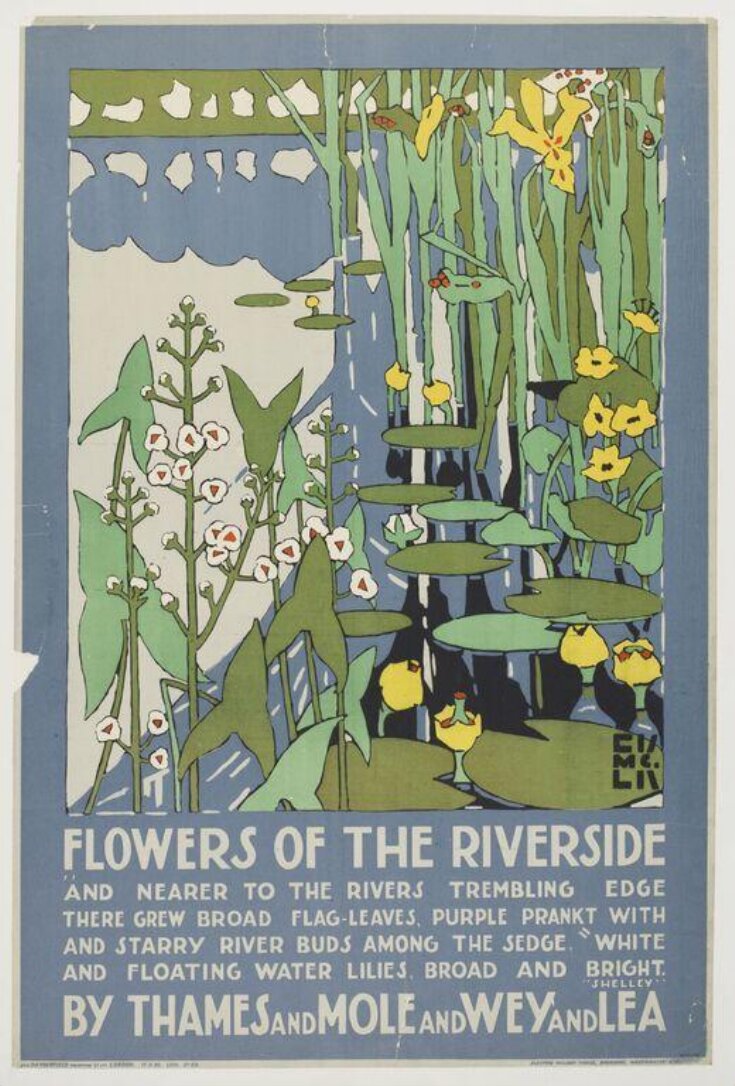 The Forest Glades of Epping | Kauffer, Edward McKnight | V&A Explore ...