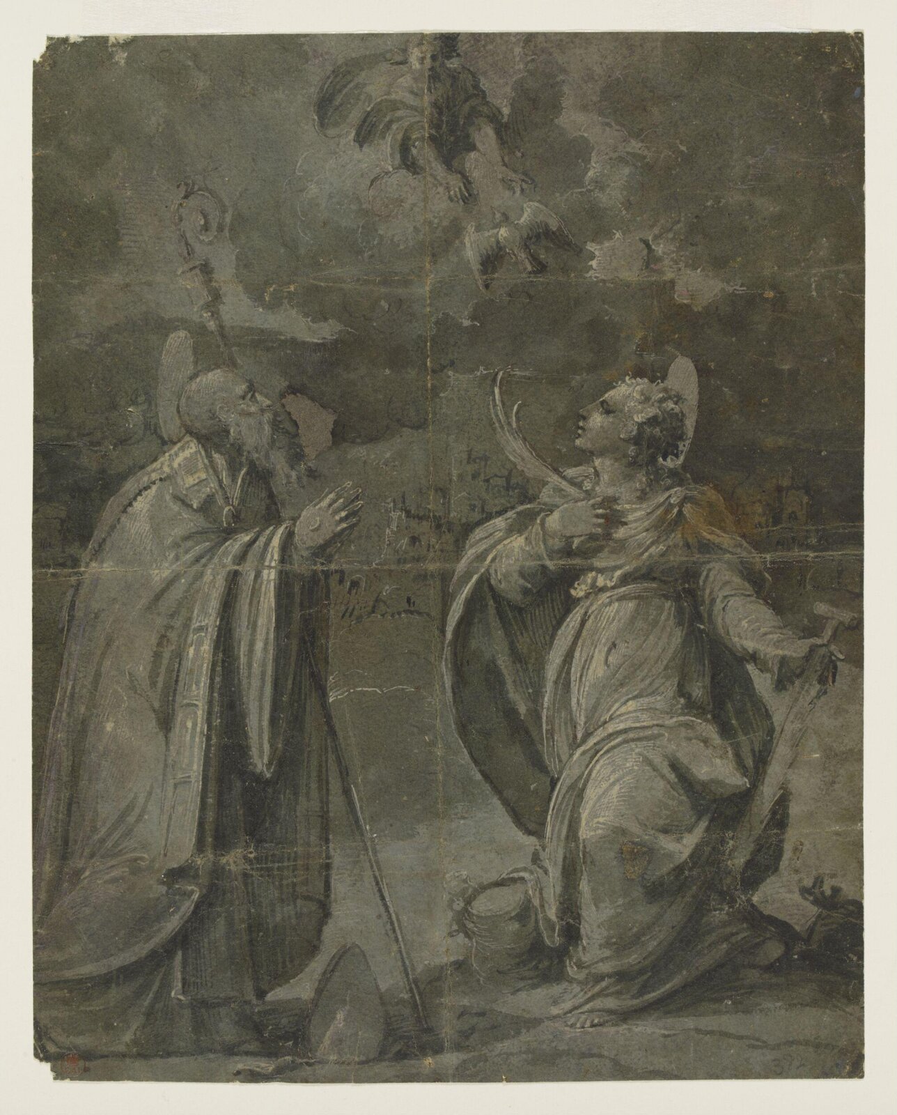 Drawing, mid 16th century