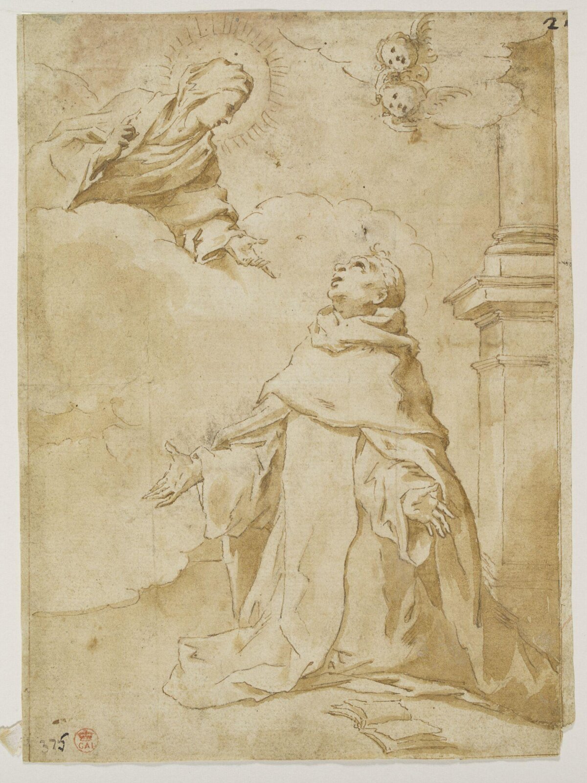 Drawing, early 17th century