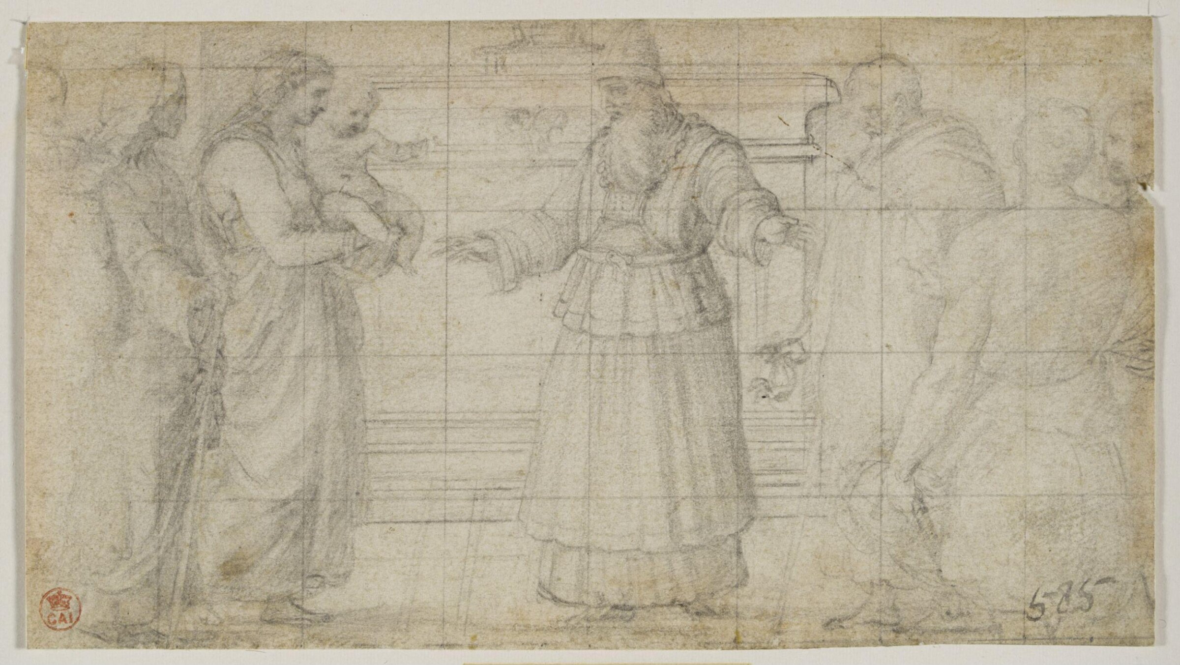 The Presentation of the Infant Christ in the Temple, Alessandro Allori, late 16th century