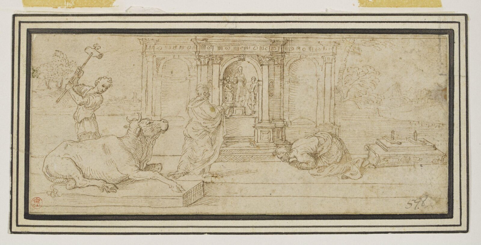 Drawing, Vincenzo Tamagni